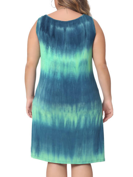Agnes Orinda - Tie Dye Sleeveless Summer Dresses