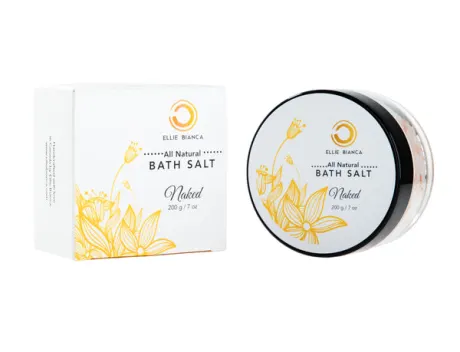 Naked Bath Salt 210g- Ellie Bianca