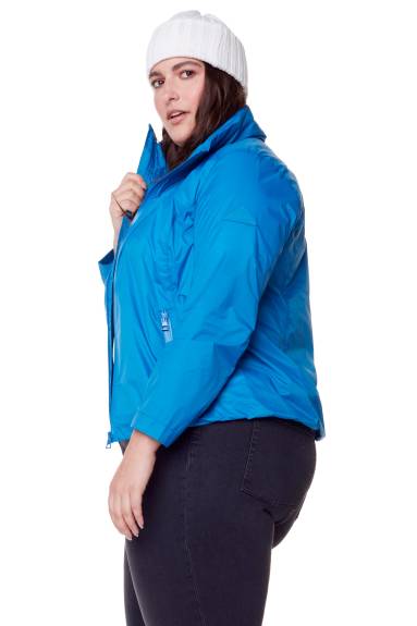 Alpine North - PELLY PLUS | Veste coupe-vent femme recyclée ultra-légère taille large