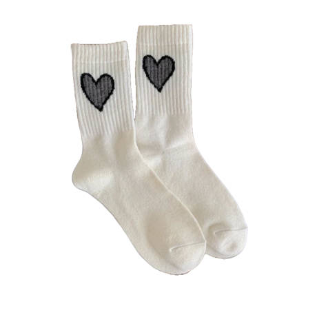FLOOF Jacquard Heart Sock