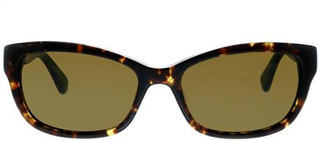 Kate Spade - Marilee/P Rectangle Plastic Sunglasses With Bronze Polarized Lens