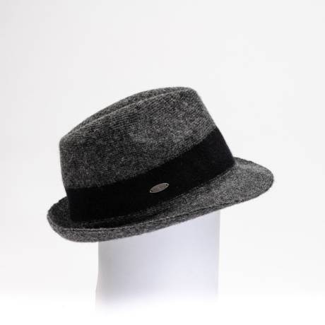 Canadian Hat 1918 - Ferrill - Short Fedora W Contrasting Band