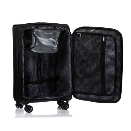 CHAMPS - Travelers Collection 3 Piece Soft-Side Luggage Set