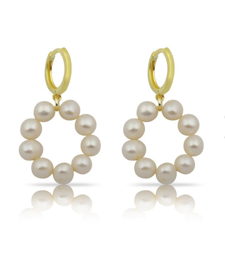 Jewels By Sunaina - ROYA Huggie Earrings