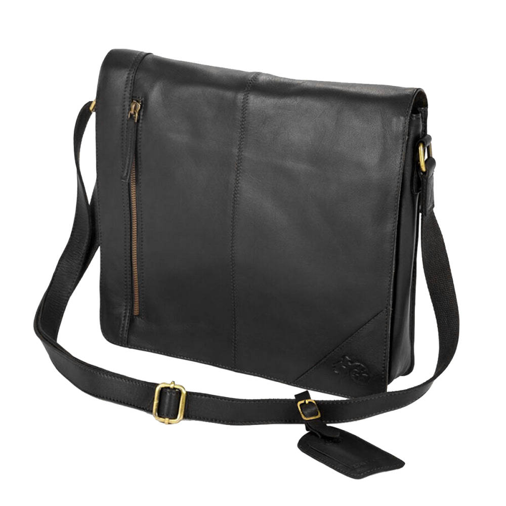 Eastern Counties Leather Wide Messenger Bag Penningtons