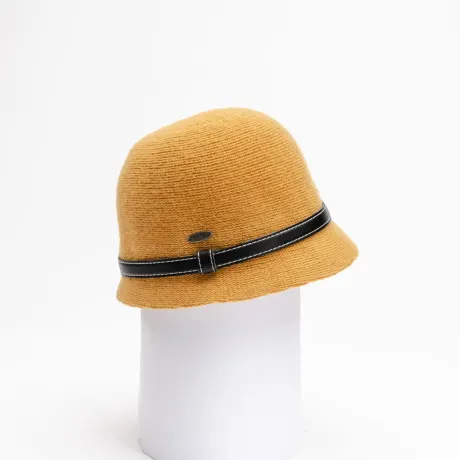 Canadian Hat 1918 - Camina-Small Cloche With Leather Tie