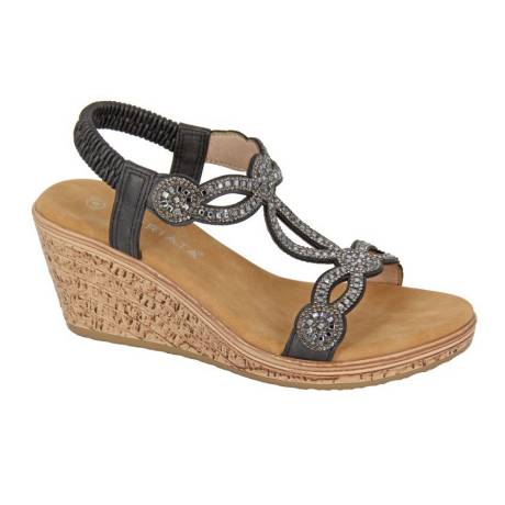 Cipriata - Womens/Ladies Ora Jewelled Sandals