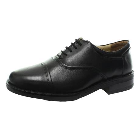 Roamers - Mens Softie Leather Blind Eye Flexi Capped Oxford Shoes