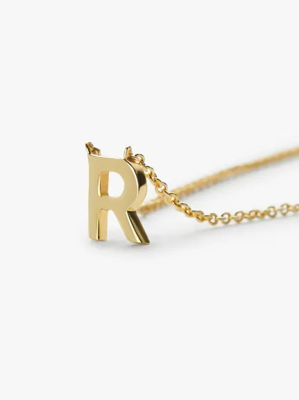 Ana Luisa - Gold Initial Necklace - Letter Necklace - M