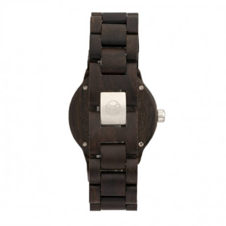 Earth Wood - Biscayne Bracelet Watch w/Date - Khaki/Tan