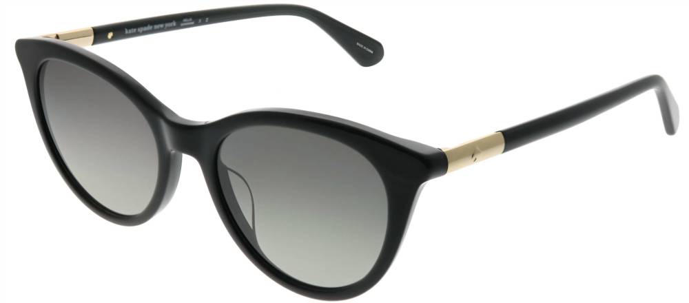 Kate Spade - Janalynn Cat-Eye Plastic Sunglasses With Grey Polarized Lens
