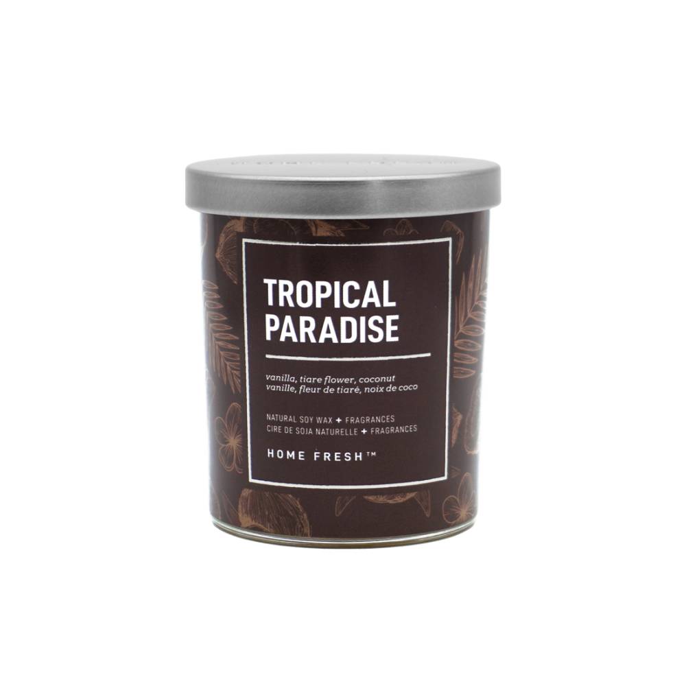 Chandelle en cire de soja Tropical Paradise - Format 1 mèche