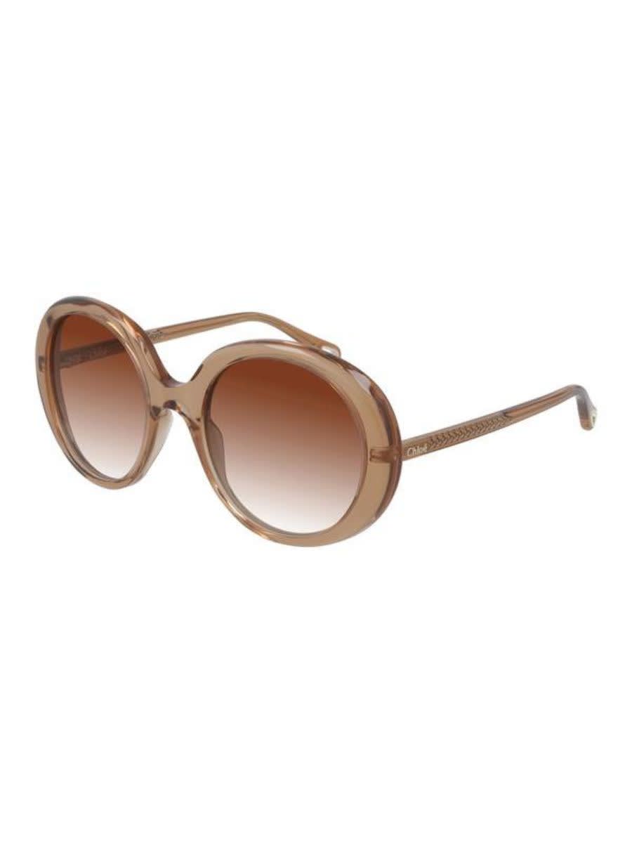Chloe - Oval Sunglasses With Gradient Lens