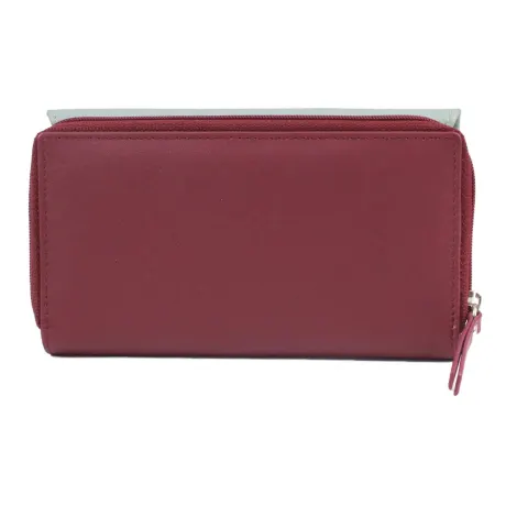 Eastern Counties Leather - Womens/Ladies Ferne Colour Block Leather Coin Purse