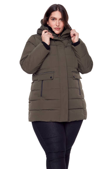 Alpine North Women's Plus Size - KOOTNEY PLUS | Vegan Down Recycled Mid-Length Parka Coat
