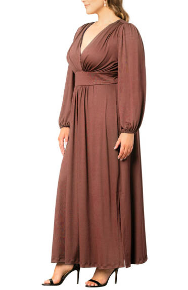 Kiyonna - Robe à Manches Longues Kelsey (Grande Tailles)