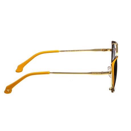 Bertha - Bailey Handmade in Italy Sunglasses - Yellow