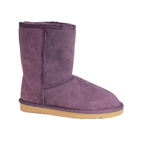 Eastern Counties Leather - Womens/Ladies Jodie Sheepskin Short Plain Boots
