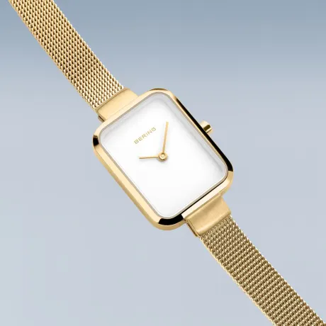 BERING - 20mm Ladies Classic Stainless Steel Watch In Yellow Gold/Yellow Gold