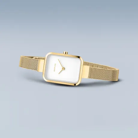 BERING - 20mm Ladies Classic Stainless Steel Watch In Yellow Gold/Yellow Gold