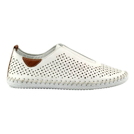 Lunar - Womens/Ladies Yarmouth Leather Shoes