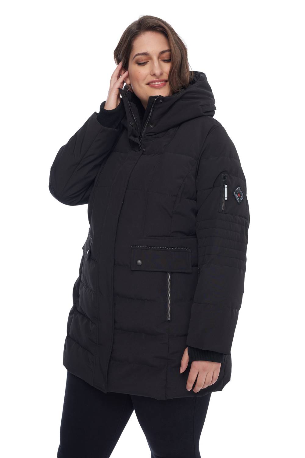 Plus size superdry coats sale