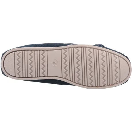 Cotswold - Womens/Ladies Kilkenny Classic Fur Lined Moccasin Slippers
