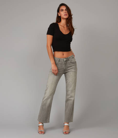 Lola Jeans DENVER-MA High Rise Straight Jeans