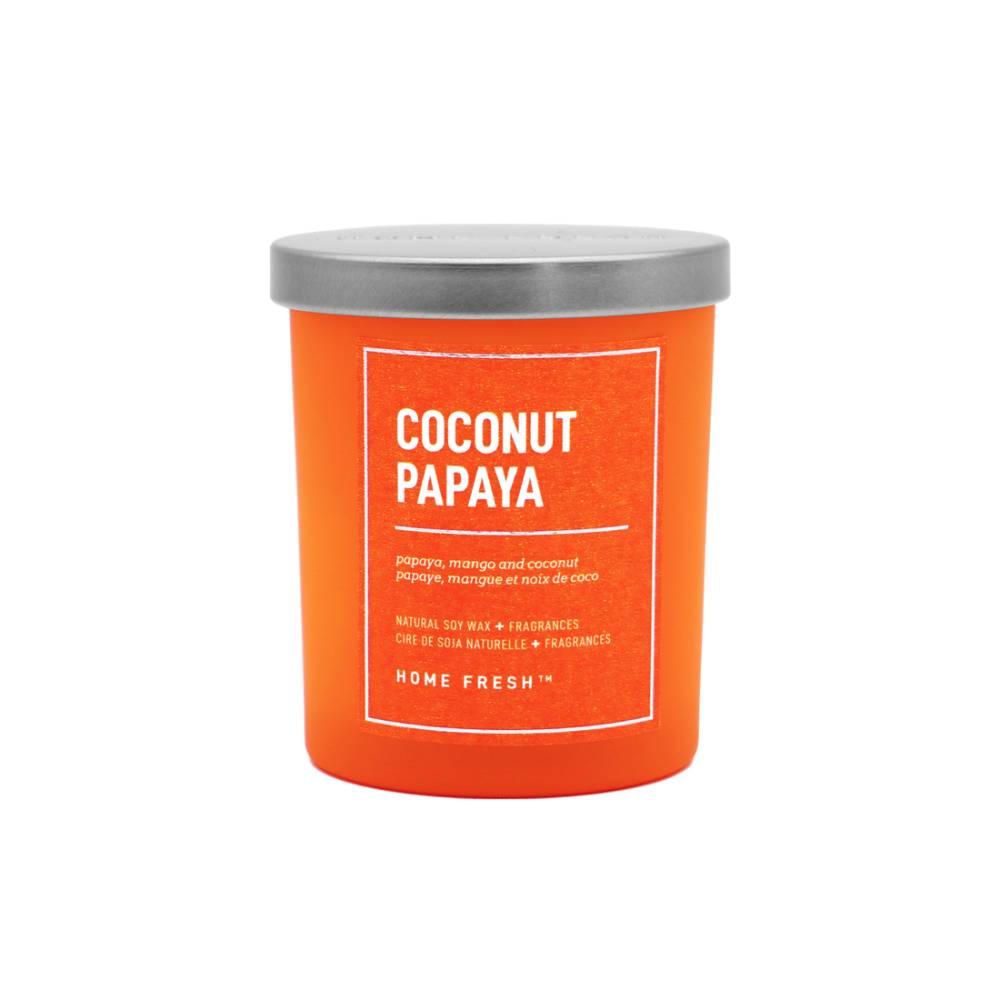 Soy wax candle Coconut Papaya - 1 wick