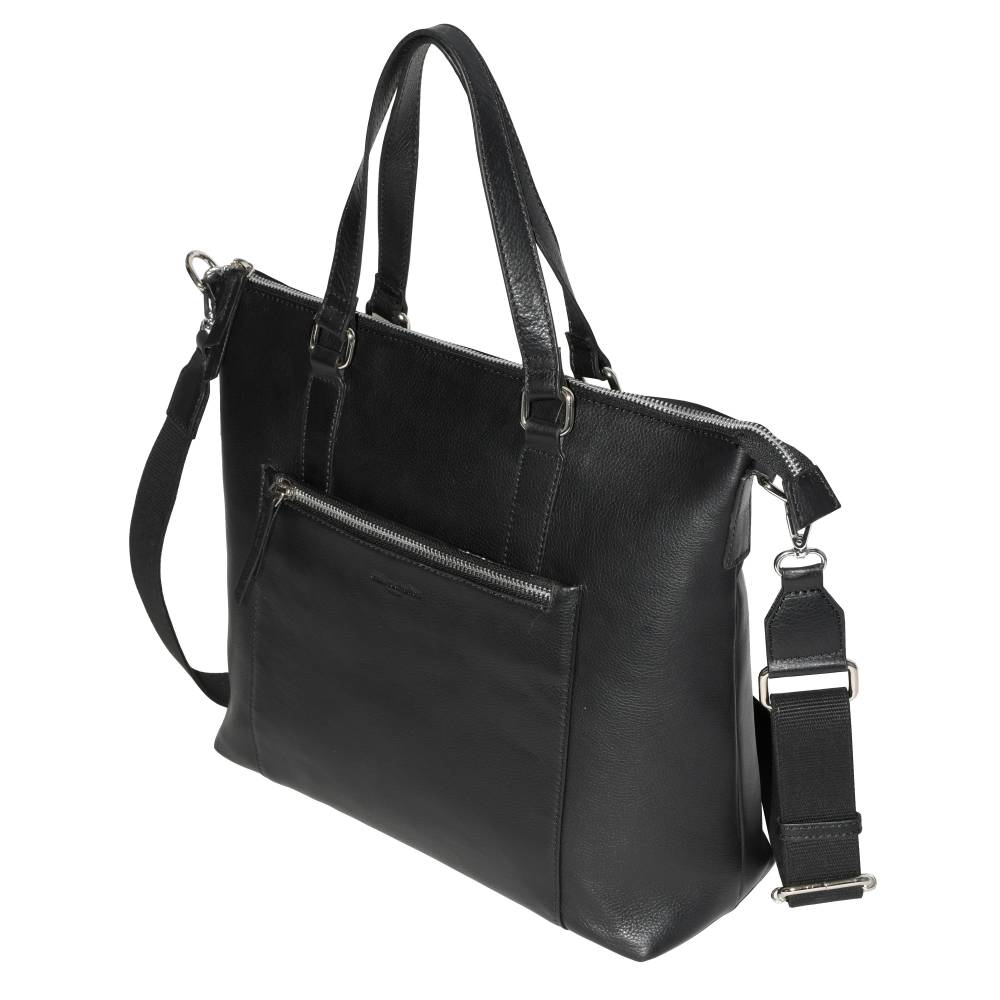 Club Rochelier Large Leather Crossbody Business Tote - Penningtons