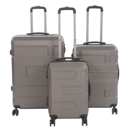 Nicci Ensemble de 3 bagages Deco Collection