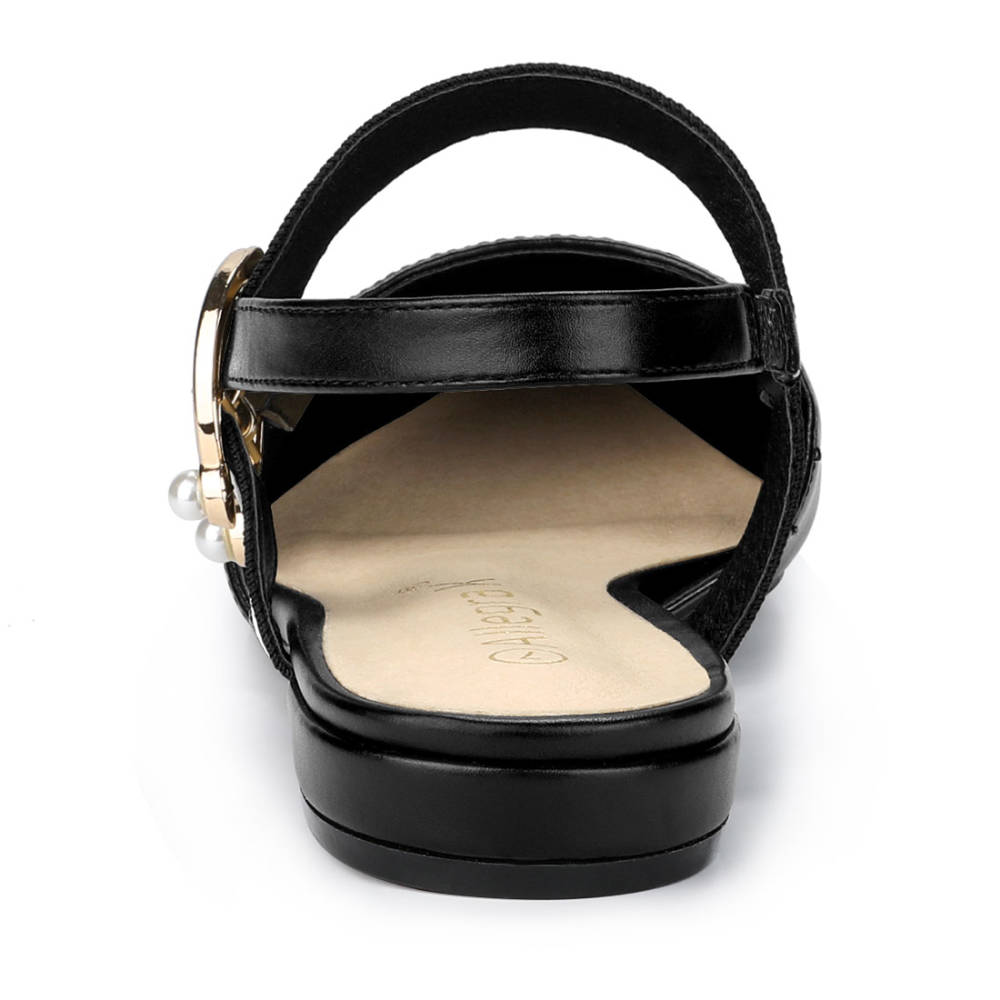 slingback mules closed toe