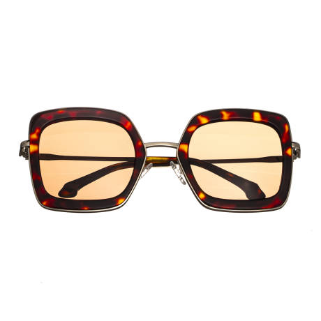 Bertha - Ellie Handmade in Italy Sunglasses - Tortoise