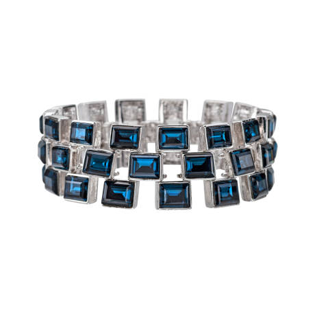 Statement quality Austrian crystal montana bracelet - MICALLA