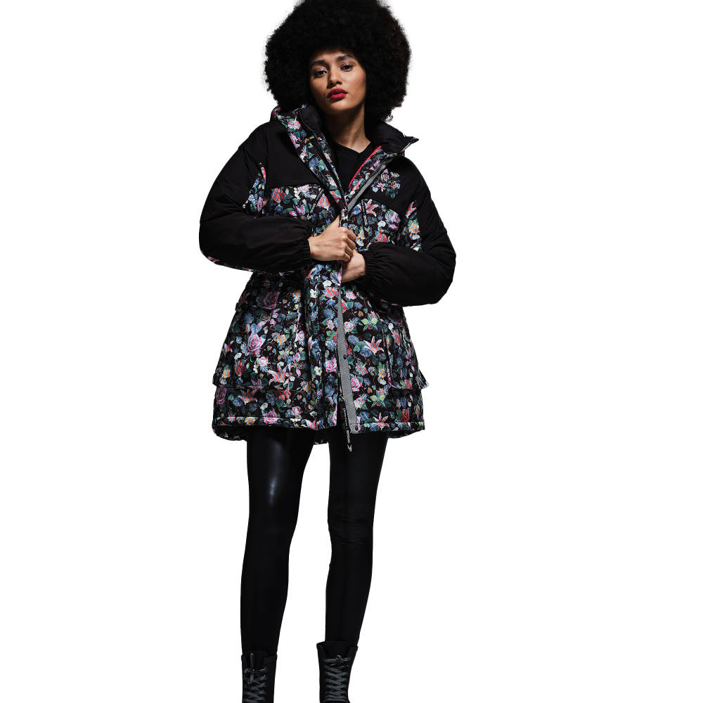 Regatta Womens Ladies Christian Lacroix Cailar Floral Longline Waterproof Jacket Penningtons
