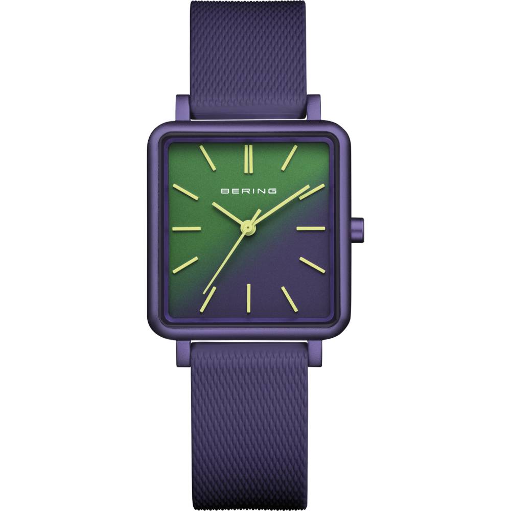 BERING - 34mm Ladies True Aurora Aluminium Watch In Purple/Purple