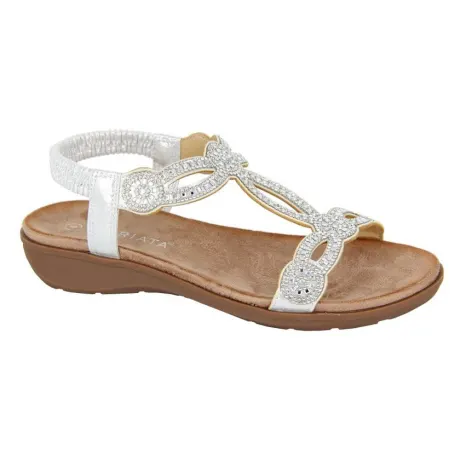 Cipriata - Womens/Ladies Giada Shimmer Sandals