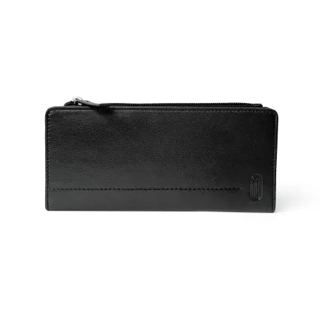 Club Rochelier Ladies' Slim Clutch Wallet with Top Zipper