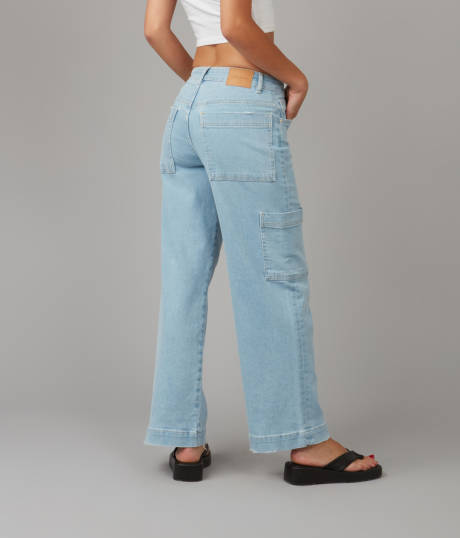 Lola Jeans PHEONIX-CS Mid Rise Cargo Jeans