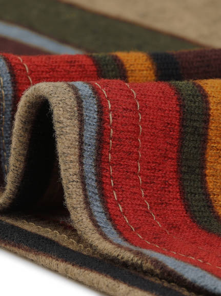 Agnes Orinda - Stripe Boho Knit Tunic Top
