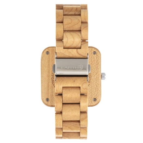 Earth Wood - Montre-bracelet Berkshire avec date - Kaki/Tan