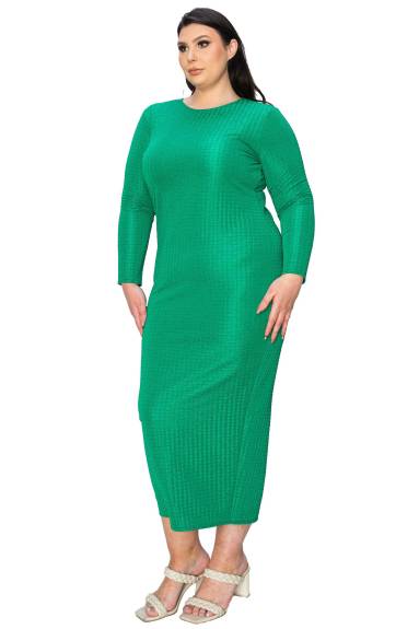 Kylo Textured Bodycon Dress - L I V D