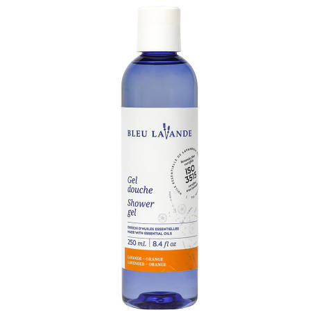Bleu Lavande - Lavender-orange shower gel - 250 ml