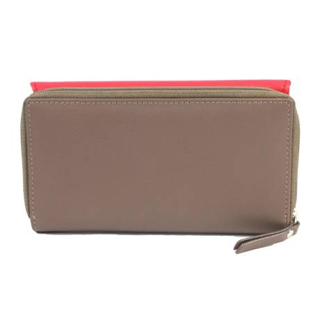Eastern Counties Leather - Womens/Ladies Ferne Colour Block Leather Coin Purse