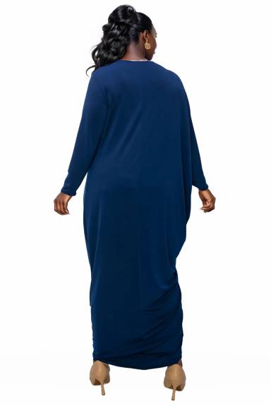 Robe longue asymétrique Louella - L I V D