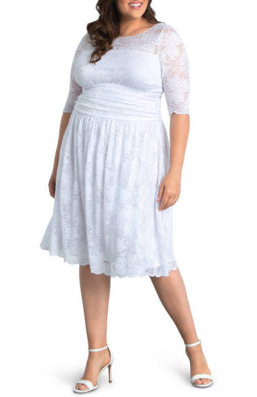 Kiyonna Aurora Lace Dress (Plus Size)
