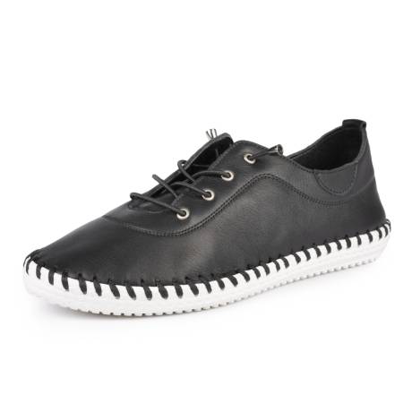 Lunar - Womens/Ladies St Ives Leather Sneakers