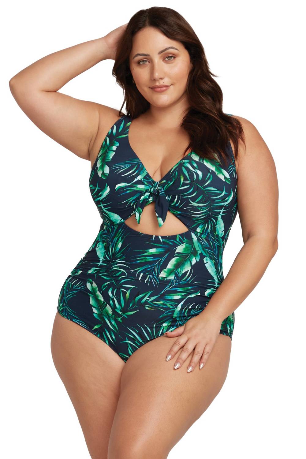 Artesands Palmspiration Cezanne D/dd Cup Underwire One Piece Swimsuit -  Penningtons