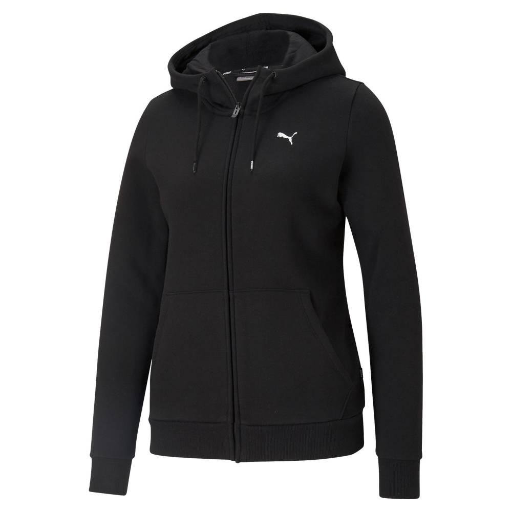 Puma Womens Ladies Logo Full Zip Hoodie Penningtons