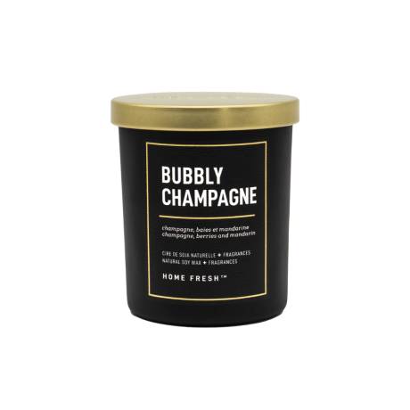 Home Fresh- Chandelle en cire de soja Bubbly Champagne - Format 1 mèche